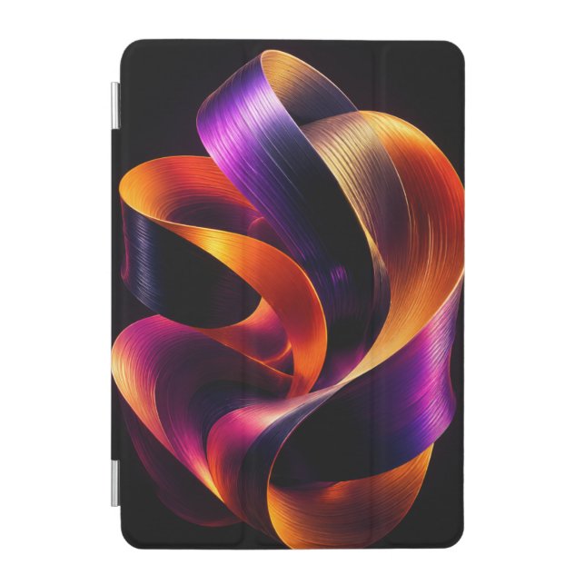 Neon Ribbon Abstract Tablet ipad 7.9 Case (Front)