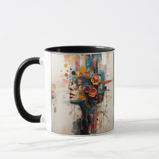 NEON ROSE MUG