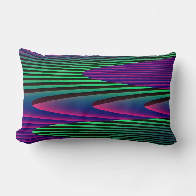 Neon Seas Pillow (Front)