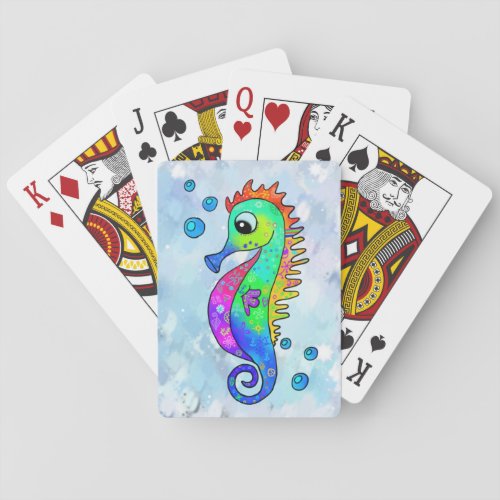 neon seedler   poker cards