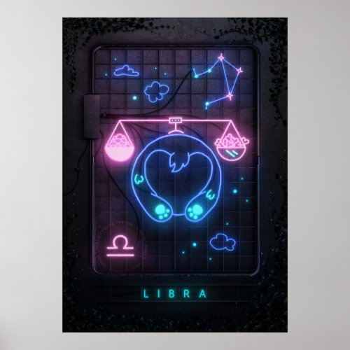 Neon Sign Libra