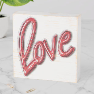 Neon Sign Love Slogan
