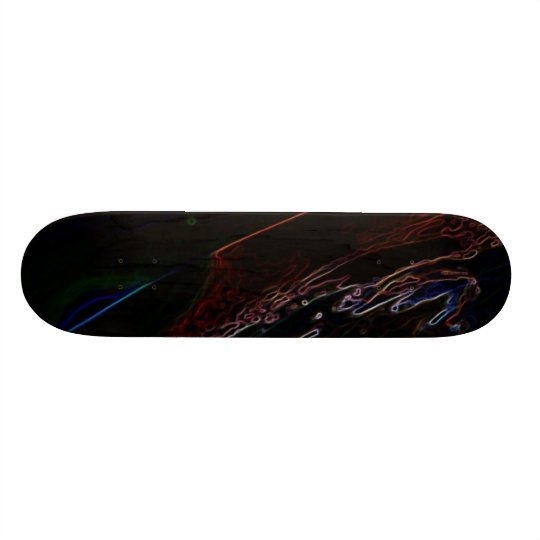 Neon Skateboard