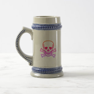 Neon Skull stein