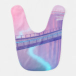 Neon Skybridge Dreamscape Baby Bib
