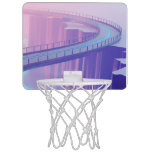 Neon Skybridge Dreamscape Mini Basketball Hoop