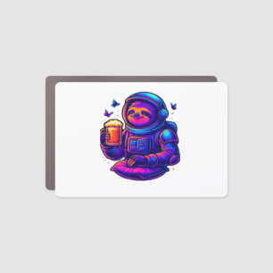 Neon Sloth � Don�t Hurry Essential T-Shirt Car Magnet