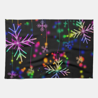 Neon Snow Kitchen Towel