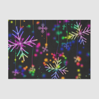 Neon Snow Tissue Paper