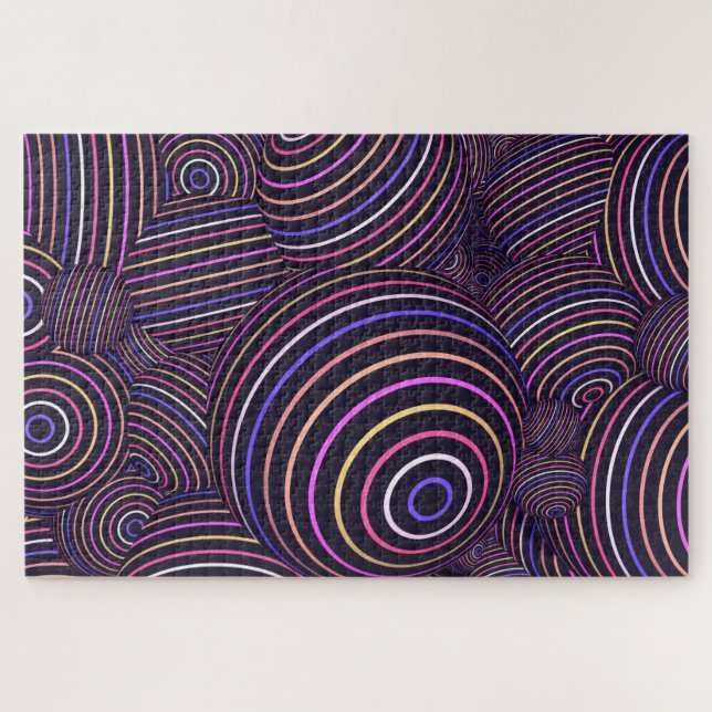 neon spheres puzzles (Horizontal)