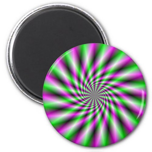 Neon Spinning Wheel  Magnet