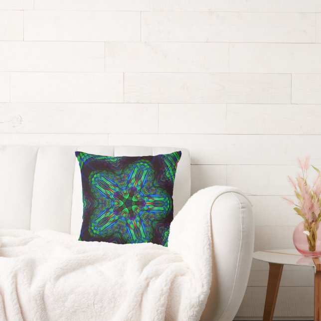 NEON STAR  THROW PILLOW (Couch)