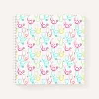 Neon Stethoscope Pattern