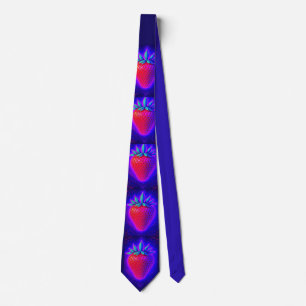 Neon Strawberry vivid Look tie