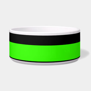 Neon stripes bowl