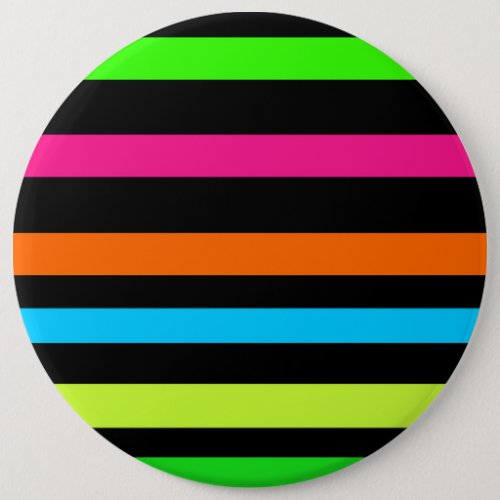 Neon stripes button