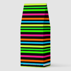 Neon Stripes Pattern Roasted Coffee