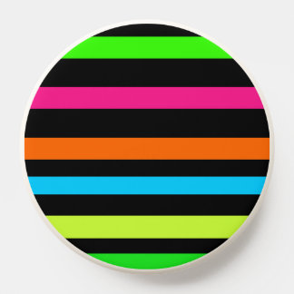 Neon stripes PopSocket