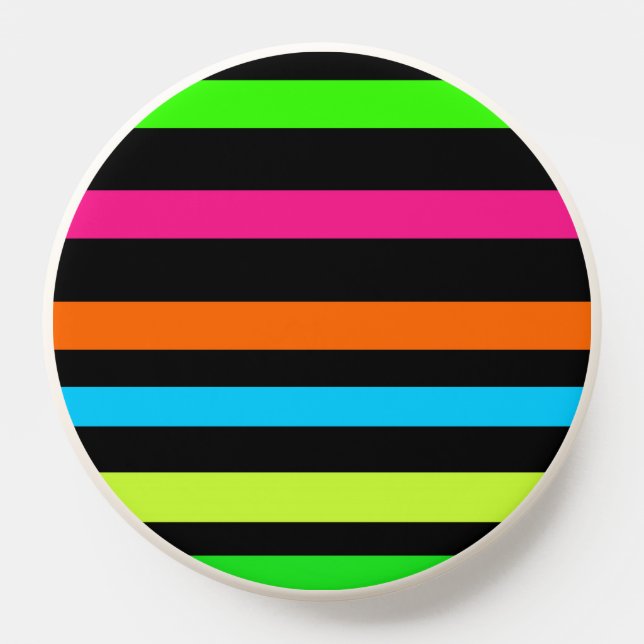 Neon stripes PopSocket (Popsocket)