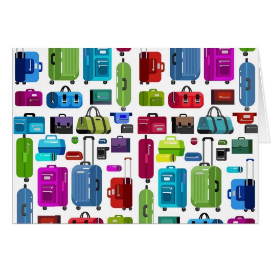 Neon Suitcases Cards (Front Horizontal)