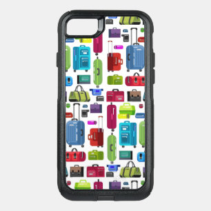 Neon Suitcases OtterBox Commuter iPhone SE/8/7 Case