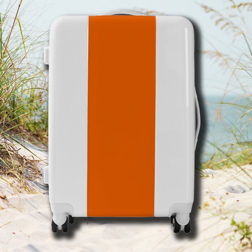 Neon Sunset Orange Solid Color  Classic Luggage