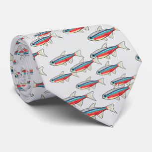 Neon Tetra Neck Tie