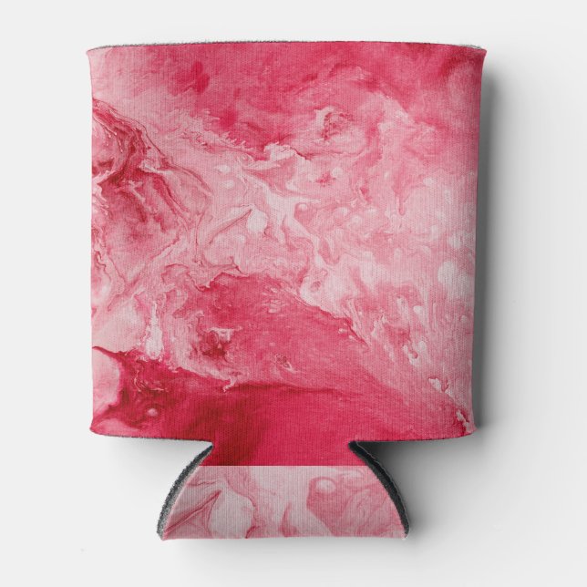 Neon texture, creative brush strokes. can cooler (Front)