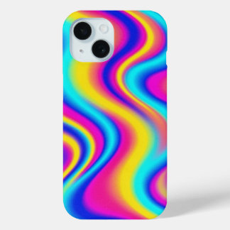 Neon Tide iPhone 15 Case
