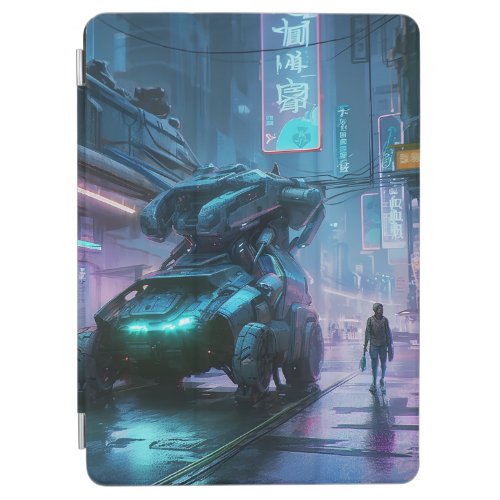 Neon Tokyo Nights Cyber Edition iPad Air Cover