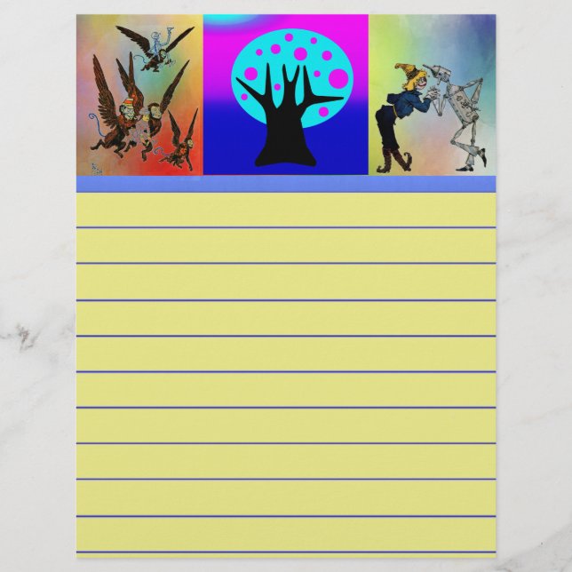 Neon Tree Stationery (Front)