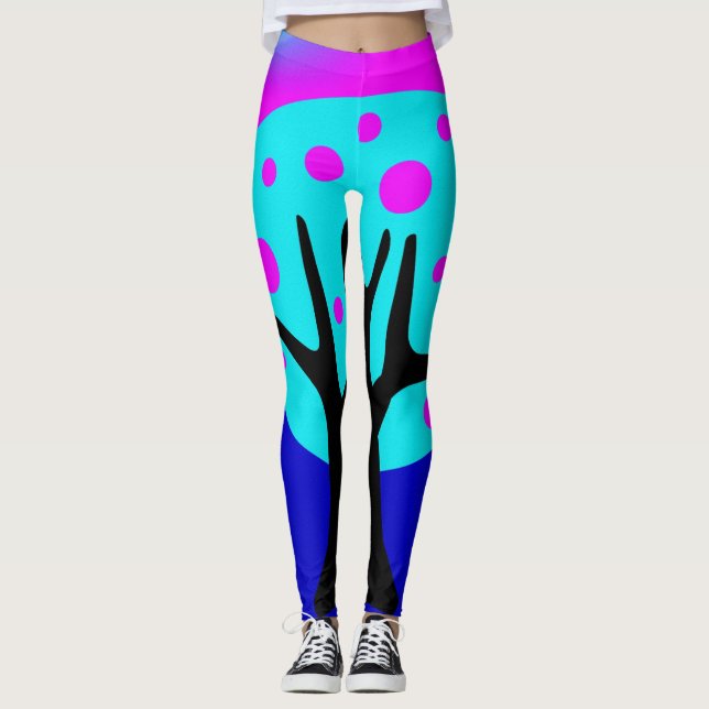 Neon Tree Women's Leggings (Front)