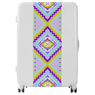 Neon Tribal Dreams Kaleidoscope Luggage