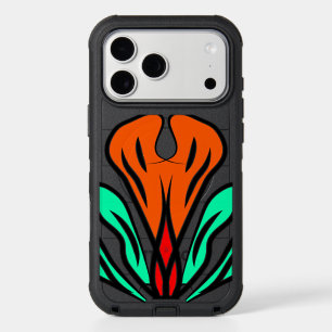 Neon Tribal Flare iPhone 17 Pro Max Case