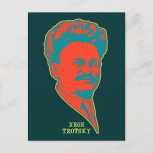 Neon Trotsky Postcard