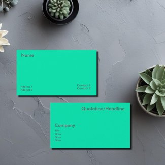 Neon Turquoise