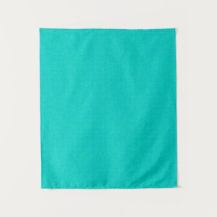 Neon turquoise textured. tapestry