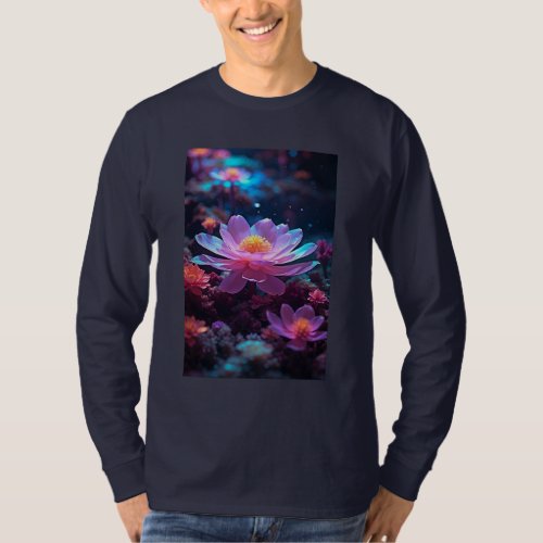 Neon Undersea Garden Boys t_shirt design 