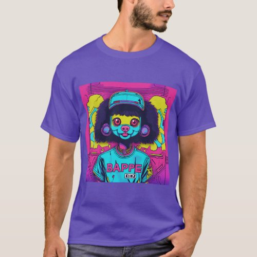 Neon Urban Vibes Retro Japanese_Inspired T_Shirt