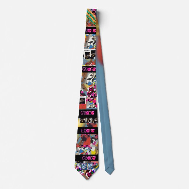 Neon Vangelical #1 by cassini Neck Tie (Front)