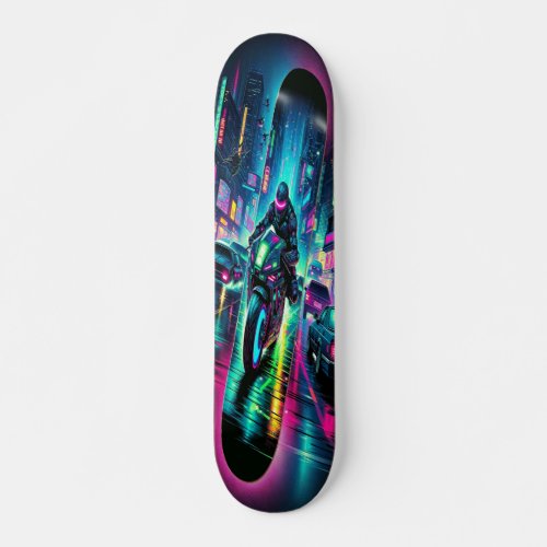 Neon Velocity High_Speed Chase Skateboard