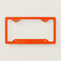 Neon, Vivid Orange Cornhole Set