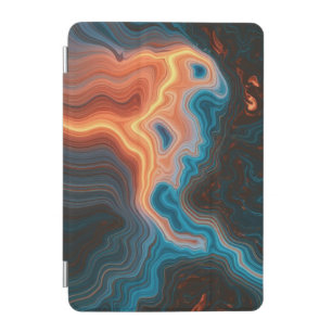 Neon Vortex Abstract iPad Mini Cover