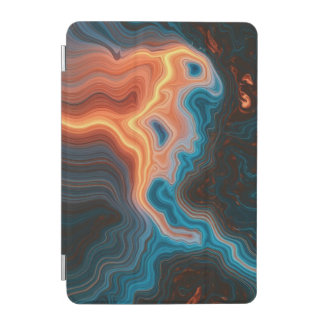 Neon Vortex Abstract iPad Mini Cover
