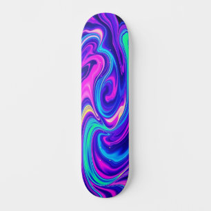 Neon Vortex: Edition 1 Skateboard
