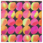 Neon Watercolor circle pattern abstract art colour Fabric