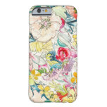 Neon Watercolor Flower Iphone 6 Case at Zazzle