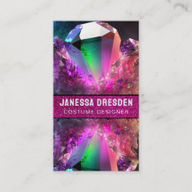 Neon Wave Rave-Inspired Crystal Gemstone Glitter  