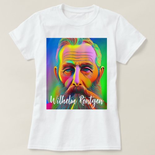 Neon Wilhelm Rntgen T_Shirt