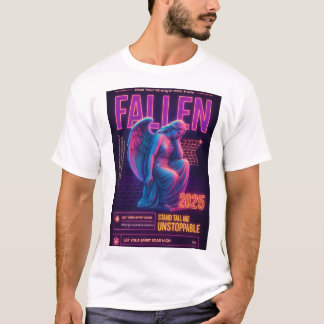 Neon Wings: The Rebirth of Strength T-Shirt